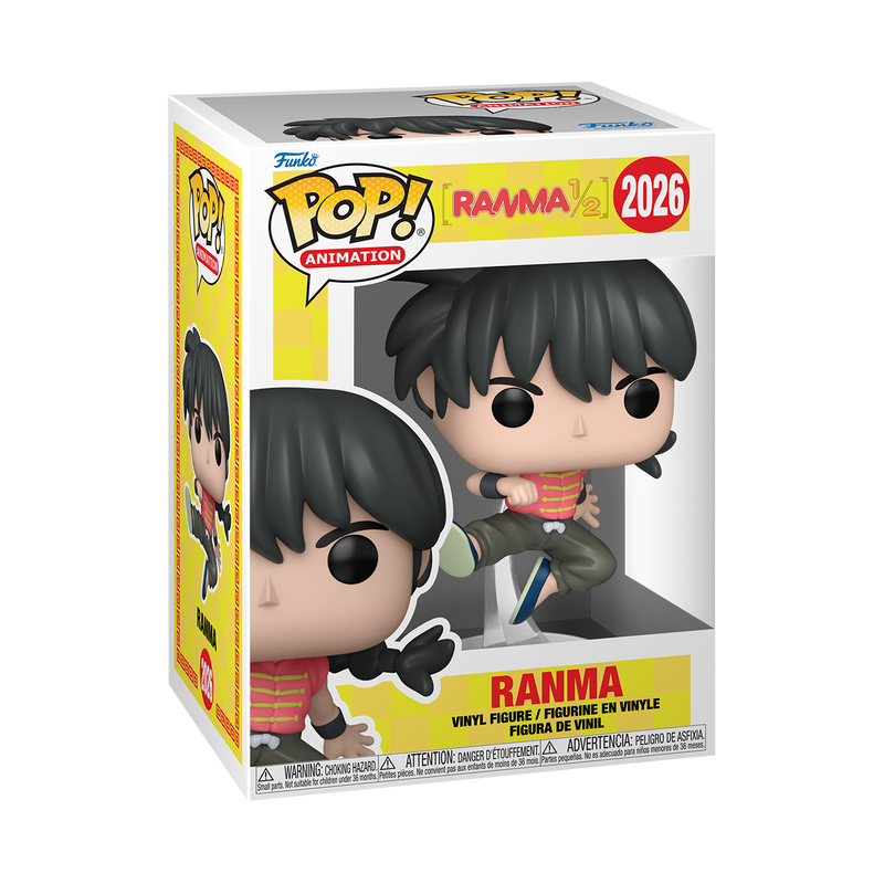 Ranma 1/2 Ranma Funko Pop Packaging