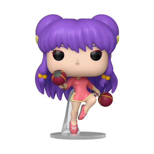 Ranma 1/2 Shampoo Funko Pop Figure Holding 2 Chui