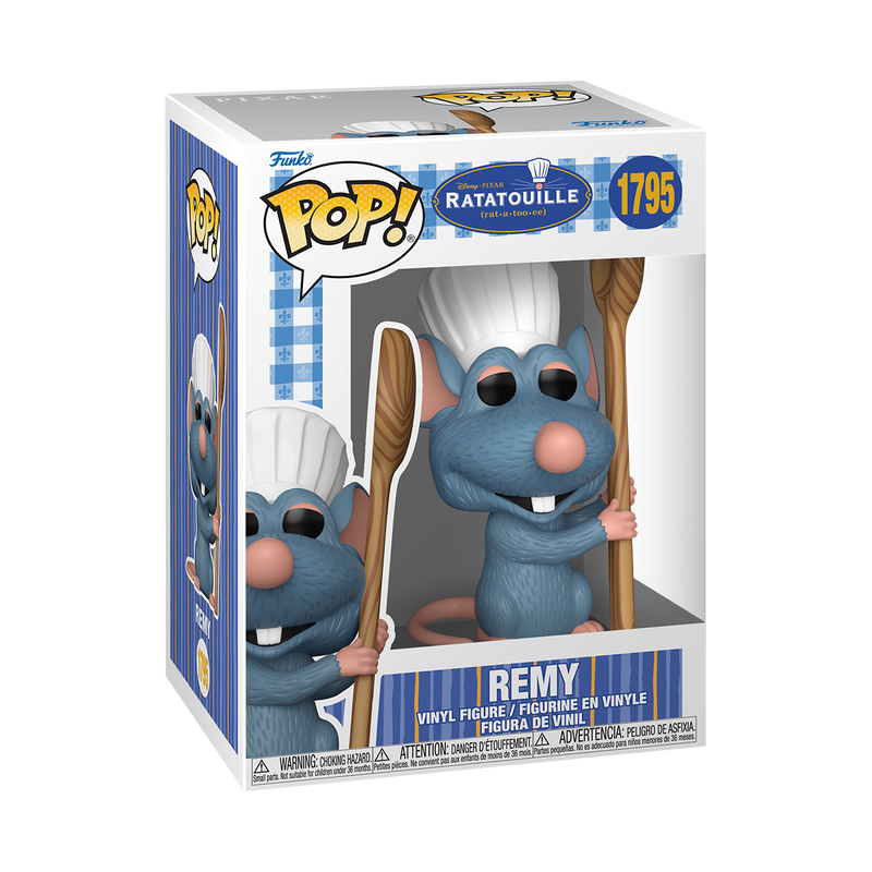 Remy with Cooking Spoon Funko Pop! #1795 stock photo in-box from Ratatouille
