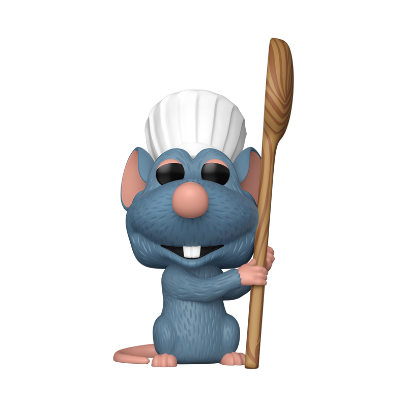Remy with Cooking Spoon Funko Pop! #1795 stock photo out-of-box from Ratatouille