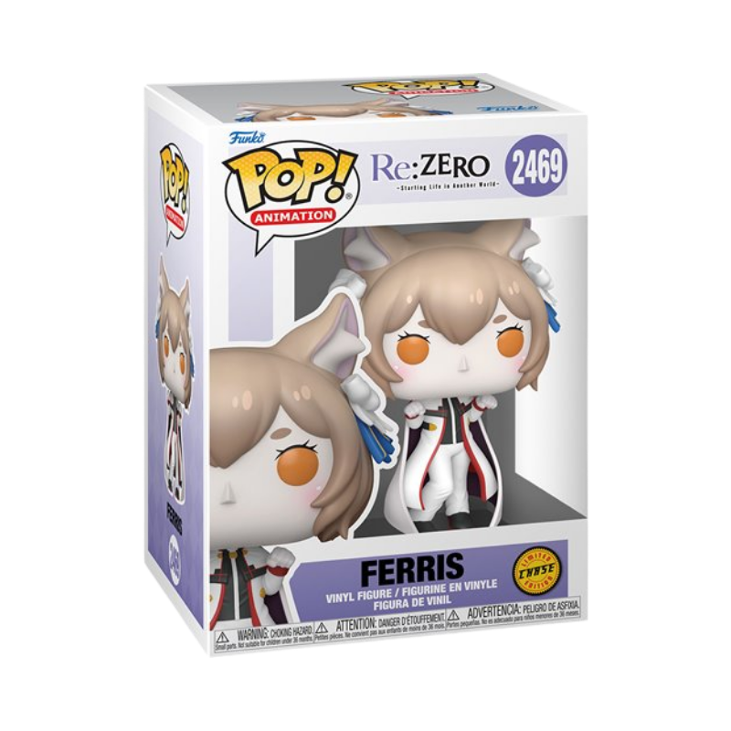 Ferris Funko Pop! #2469 Chase stock photo in-box from Re:Zero - Starting Life in Another World