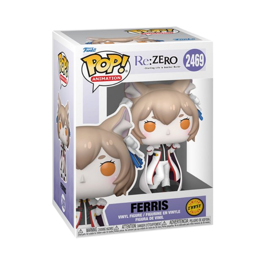 Ferris Funko Pop! #2469 Chase stock photo in-box from Re:Zero - Starting Life in Another World