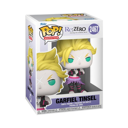 Garfiel Tinsel Funko Pop! #2467 stock photo in-box from Re:Zero - Starting Life in Another World