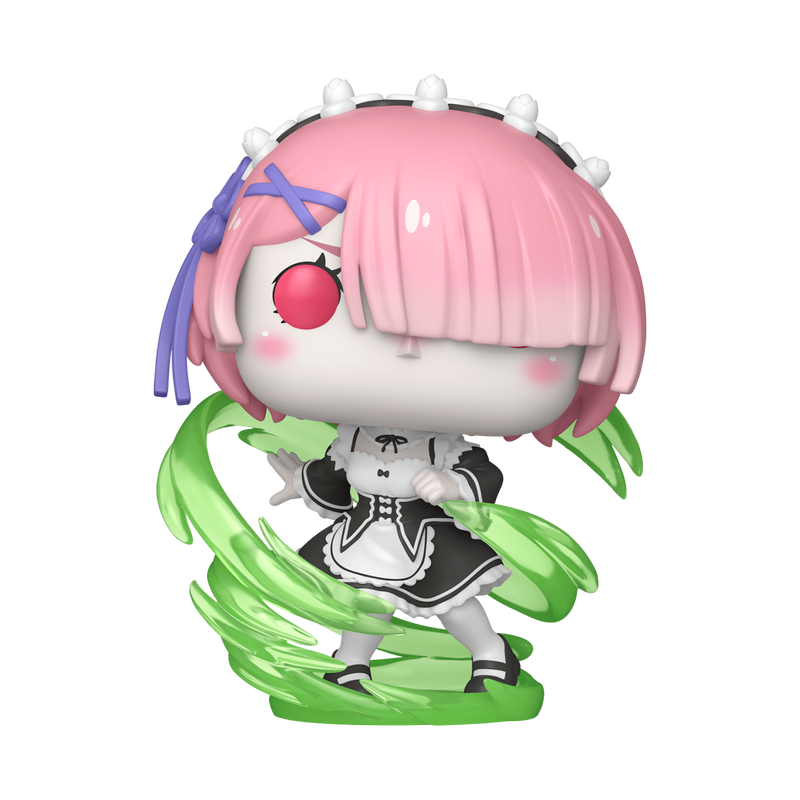Ram Funko Pop! #2116 Glow Exclusive vinyl figure out of box from Re:ZERO