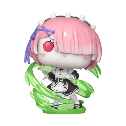 Ram Funko Pop! #2116 Glow Exclusive vinyl figure out of box from Re:ZERO