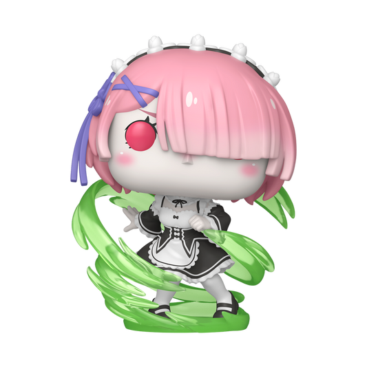 Ram Funko Pop! #2116 Glow Exclusive vinyl figure out of box from Re:ZERO