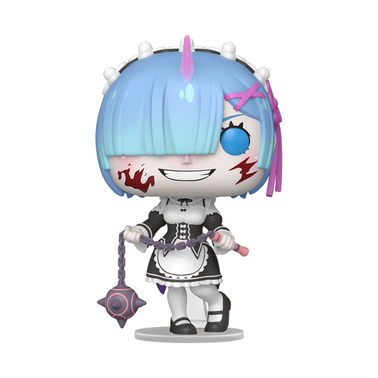Funko Pop! Re:Zero Rem #2113 Chase Edition figure out of box