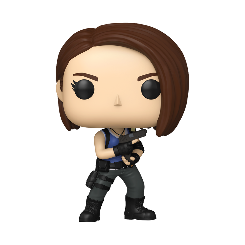 Jill Valentine Funko Pop! #1293 stock photo out-of-box from Resident Evil