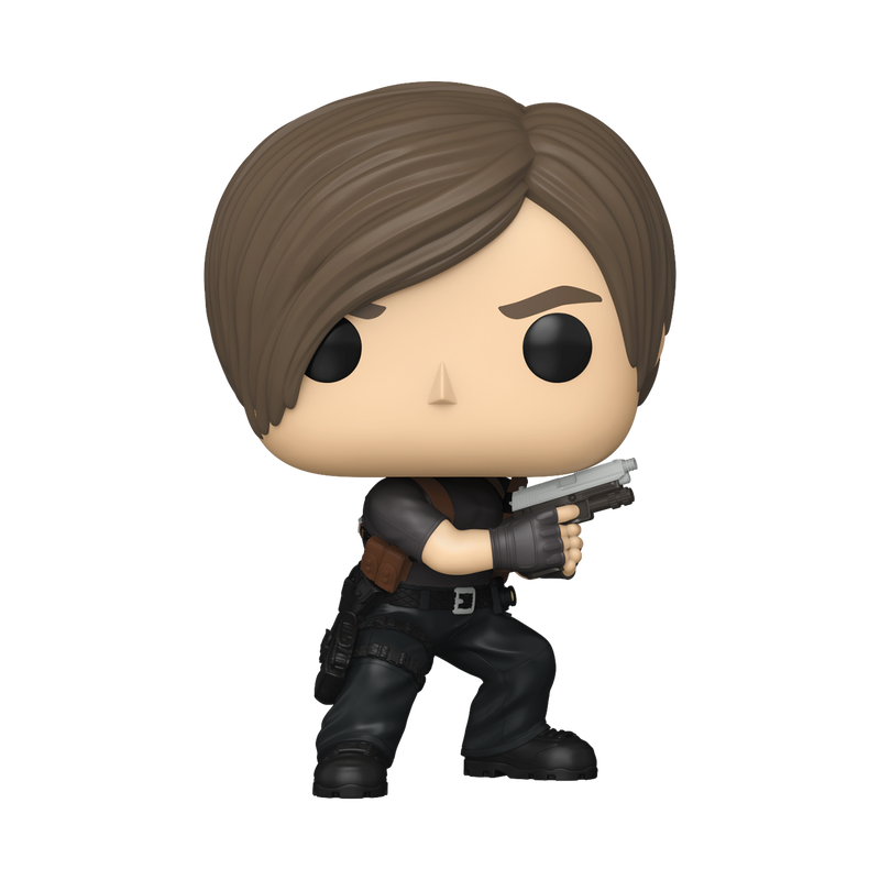 Leon S. Kennedy Funko Pop! #1294 stock photo out-of-box from Resident Evil