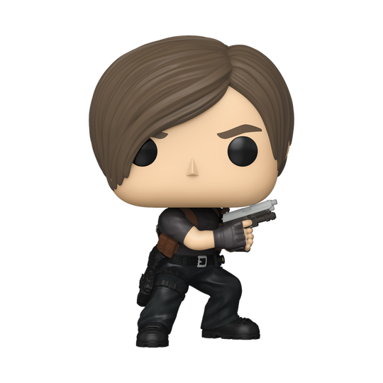 Leon S. Kennedy Funko Pop! #1294 stock photo out-of-box from Resident Evil