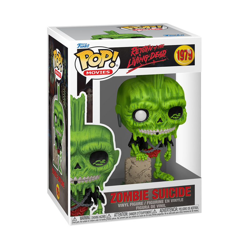 Zombie Suicide Funko Pop! #1979 stock photo in-box from Return of the Living Dead