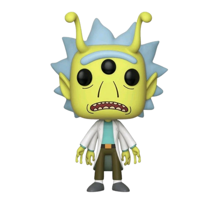 Alien Rick Funko Pop! #337 2018 Spring Convention Exclusive stock photo out-of-box from Rick and Morty