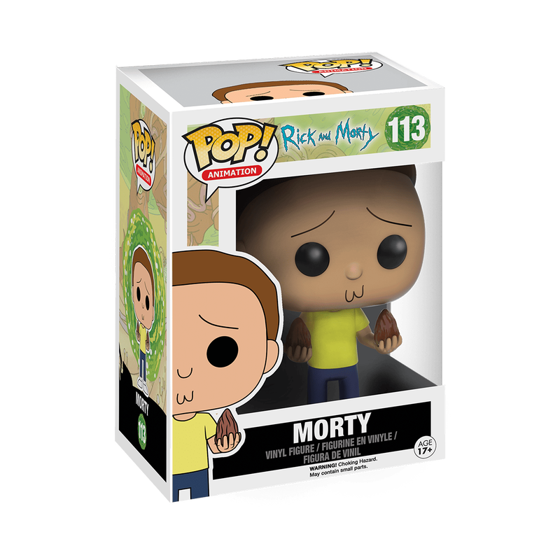 Morty Funko Pop! #113 stock photo in-box from Rick and Morty