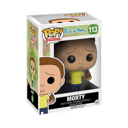 Morty Funko Pop! #113 stock photo in-box from Rick and Morty