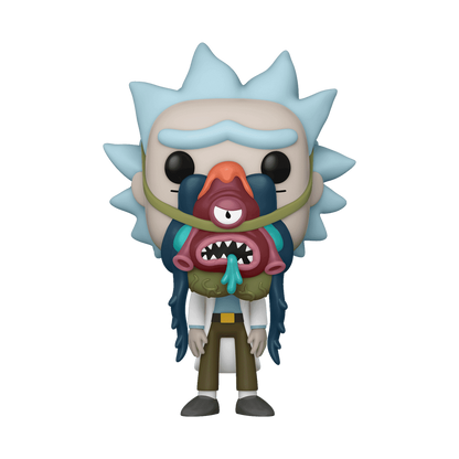 Rick with Glorzo Funko Pop! #956 stock photo out-of-box from Rick and Morty