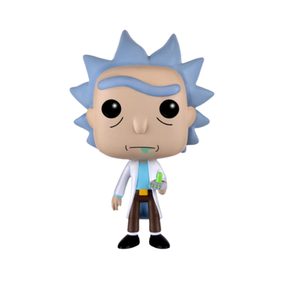 Rick with Portal Gun Funko Pop! #114 Hot Topic Exclusive stock photo out-of-box from Rick and Morty