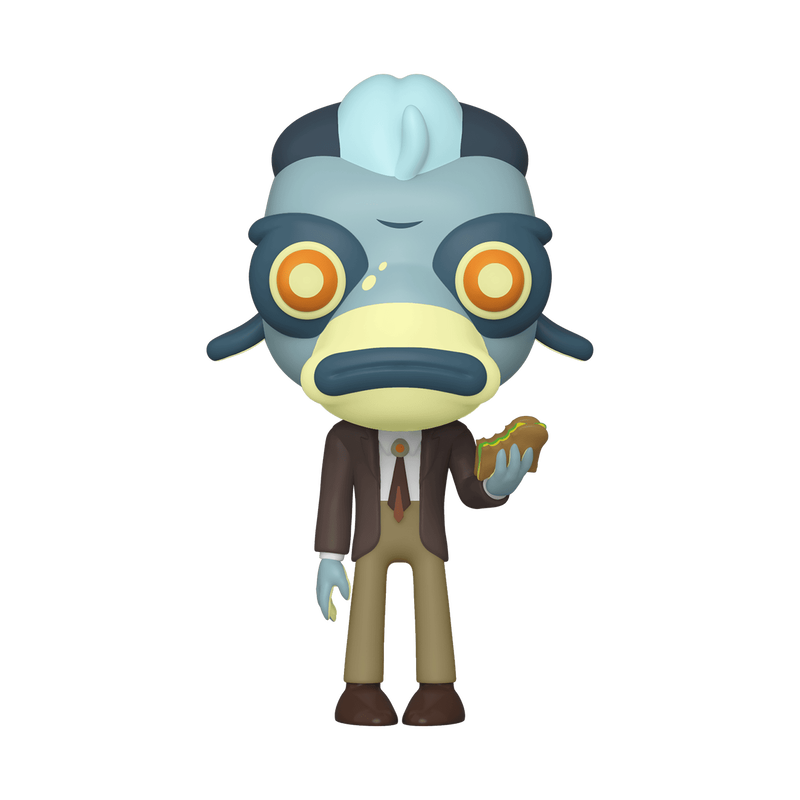 Tony Funko Pop! #650 GameStop Exclusive stock photo out-of-box from Rick and Morty