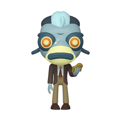 Tony Funko Pop! #650 GameStop Exclusive stock photo out-of-box from Rick and Morty