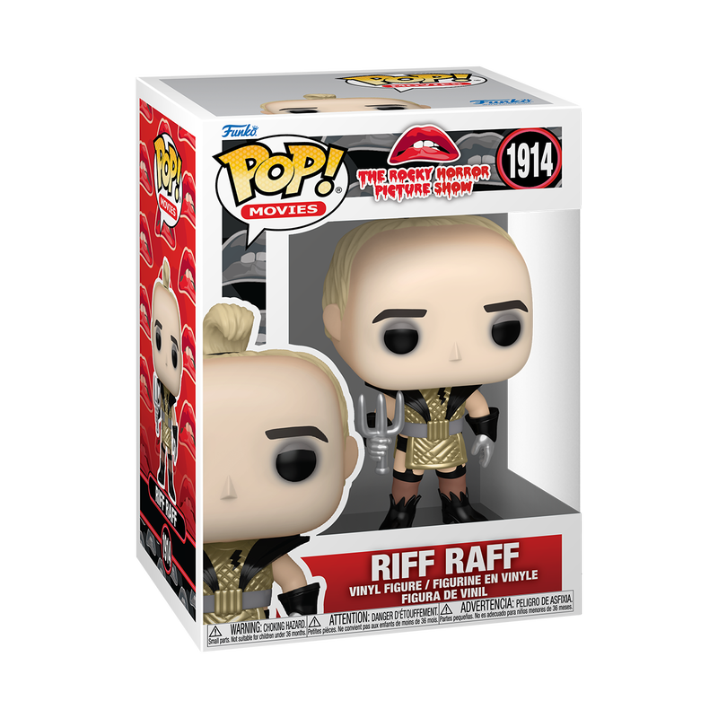 Funko Pop! The Rocky Horror Picture Show Riff Raff #1914 Funko Pop box packaging front view