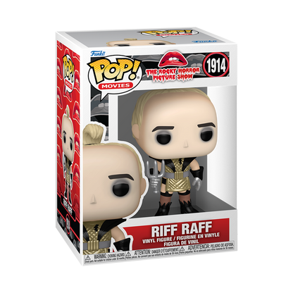 Funko Pop! The Rocky Horror Picture Show Riff Raff #1914 Funko Pop box packaging front view