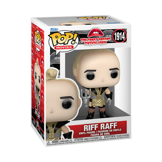 Funko Pop! The Rocky Horror Picture Show Riff Raff #1914 Funko Pop box packaging front view