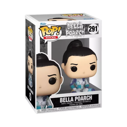 Bella Poarch in Patchwork Outfit Funko Pop! #291 stock photo in-box from Pop! Rocks