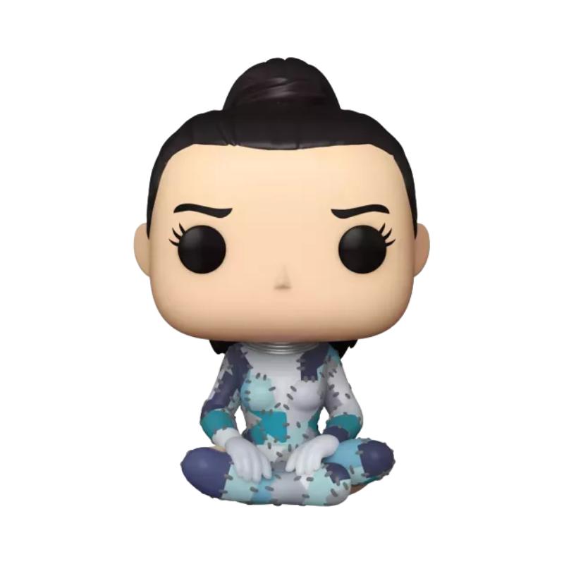 Bella Poarch in Patchwork Outfit Funko Pop! #291 stock photo out-of-box from Pop! Rocks