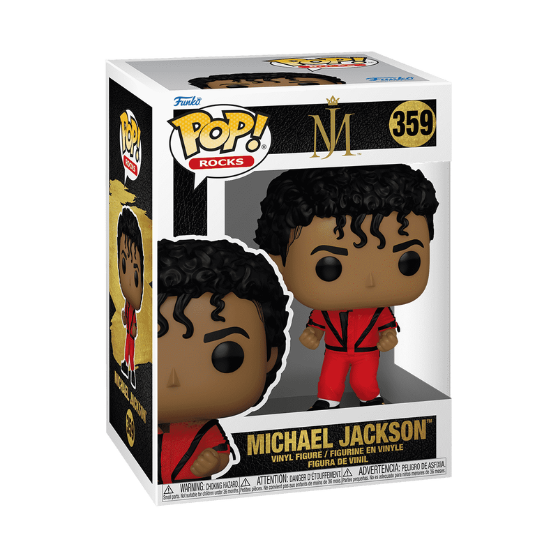 Michael Jackson Thriller Funko Pop! #359 stock photo in-box from Rocks