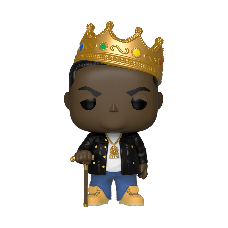 Notorious B.I.G. with Crown Funko Pop! #77 stock photo out-of-box from Pop! Rocks