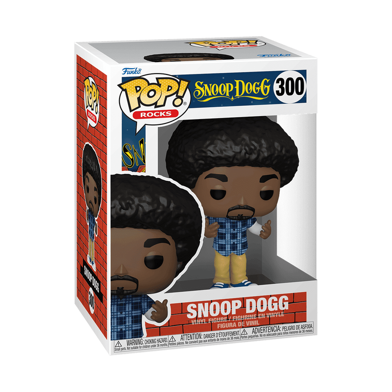Snoop Dogg Funko Pop! #300 stock photo in-box from Pop! Rocks