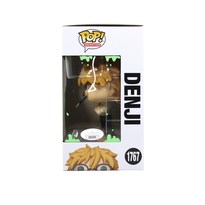 Ryan Colt Levy Signed Chainsaw Man Denji Funko Exclusive Funko Pop Figure Right Side