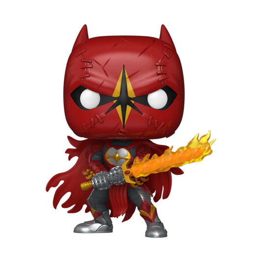 Funko Pop! DC Tales from the Dark Multiverse Saint Batman #580 figure out of box