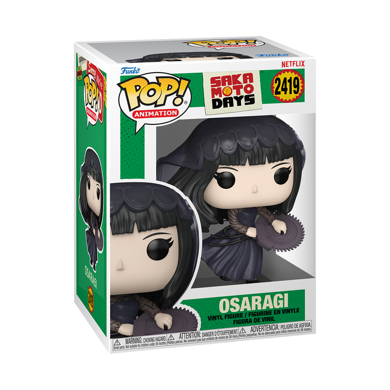 Osaragi Funko Pop! #2419 stock photo in-box from Sakamoto Days