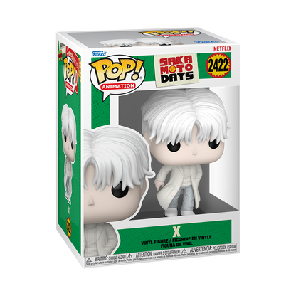 X Slur Funko Pop! #2422 stock photo in-box from Sakamoto Days