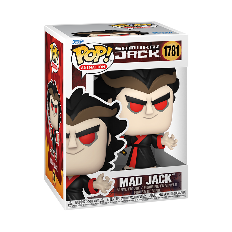 Mad Jack Funko Pop! #1781 stock photo in-box from Samurai Jack