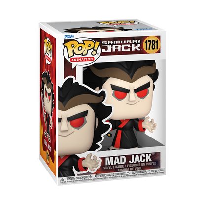 Mad Jack Funko Pop! #1781 stock photo in-box from Samurai Jack