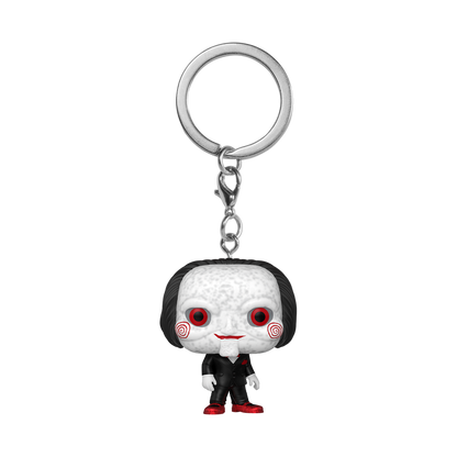 Billy the Puppet Funko Pop! Keychain stock photo out-of-box Saw