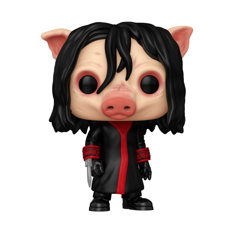 Saw Jigsaw Chase Funko Pop Figure Wearing Pig Mask
