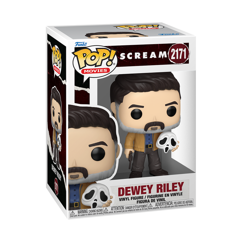 Dewey Riley Funko Pop! #2171 stock photo in-box from Scream