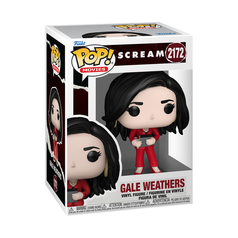 Gale Weathers Funko Pop! #2172 stock photo in-box from Scream