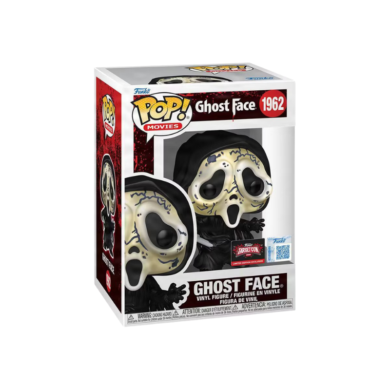 Funko Pop! #1962 Distressed Mask TargetCon 2026 Exclusive stock photo in-box Scream 