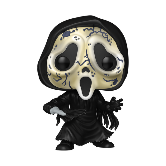 Ghost Face Funko Pop! #1962 Distressed Mask TargetCon 2026 Exclusive stock photo out-of-box Scream