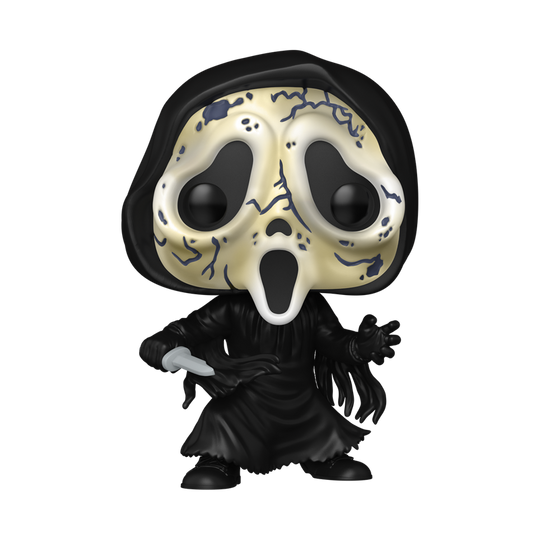 Ghost Face Funko Pop! #1962 Distressed Mask TargetCon 2026 Exclusive stock photo out-of-box Scream