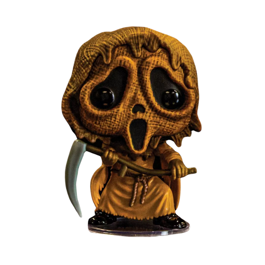 Stock photo of Scream Funko Pop! Ghost Face #2089 Hot Topic Scare Fair 2026 Exclusive out of box.