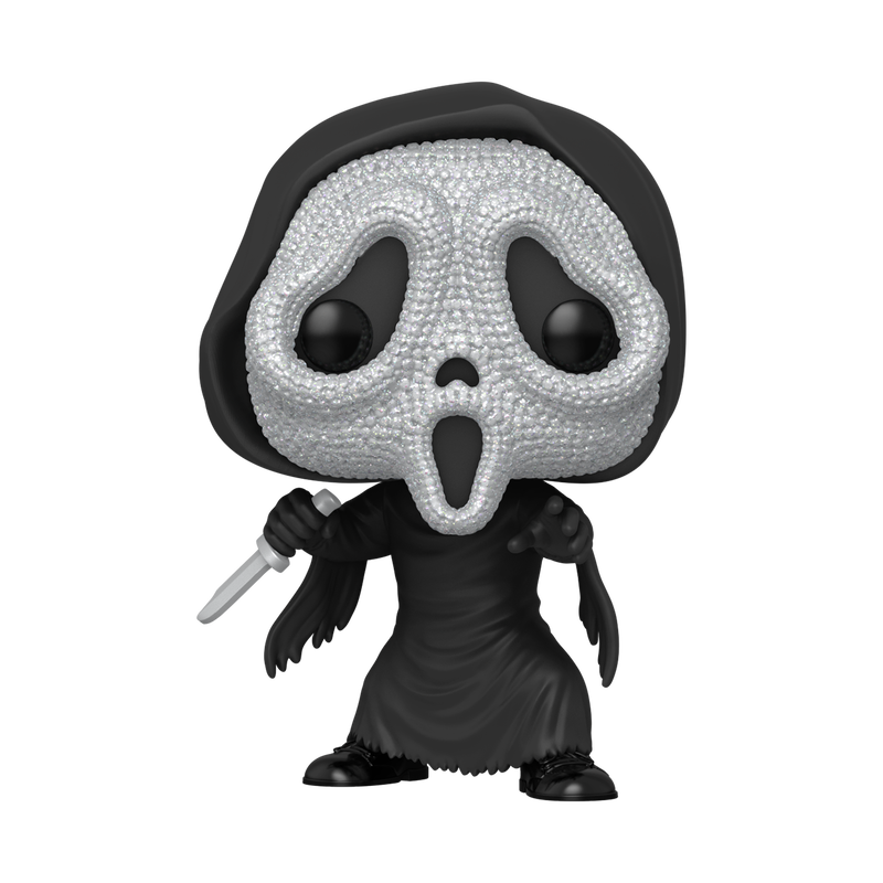 Ghost Face Bling Mask Funko Pop! #2168 Glitter stock photo out-of-box from Scream