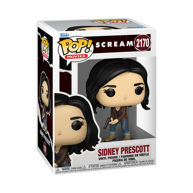 Sidney Prescott Funko Pop! #2170 stock photo in-box from Scream