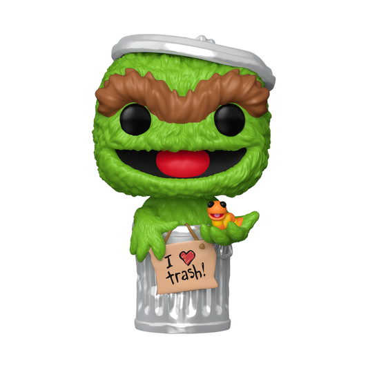 Oscar the Grouch Funko Pop! #1793 vinyl figure out of box from Sesame Street
