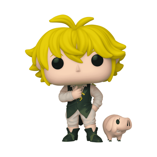 Meliodas with Hawk Funko Pop! #1497 stock photo out-of-box from Seven Deadly Sins