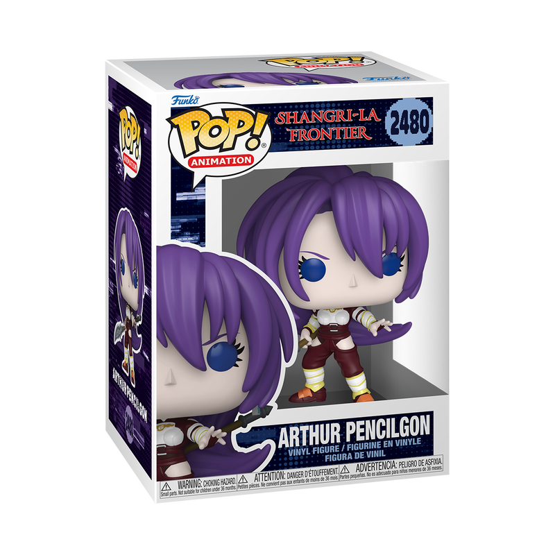 Arthur Pencilgon Funko Pop! #2480 stock photo in-box from Shangri-La Frontier
