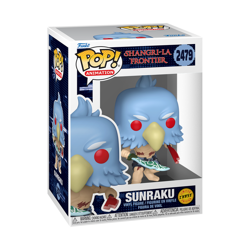 Sunraku Funko Pop! #2479 Chase stock photo in-box from Shangri-La Frontier